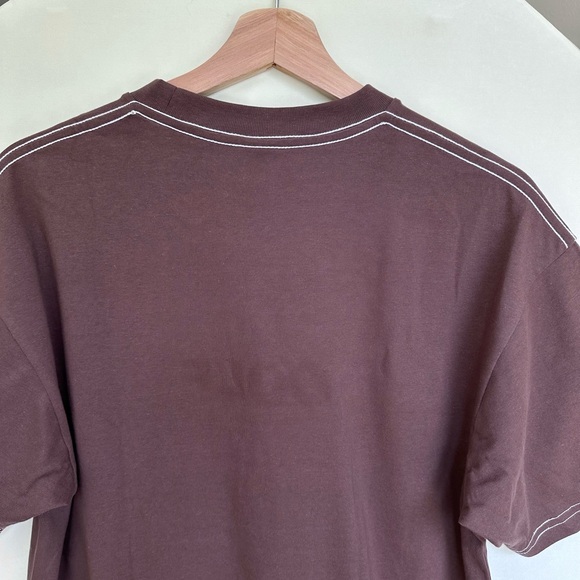 Golf Wang Logo Tee Shirt in Chocolate Brown Fall/Winter 2022 - Picture 5 of 6